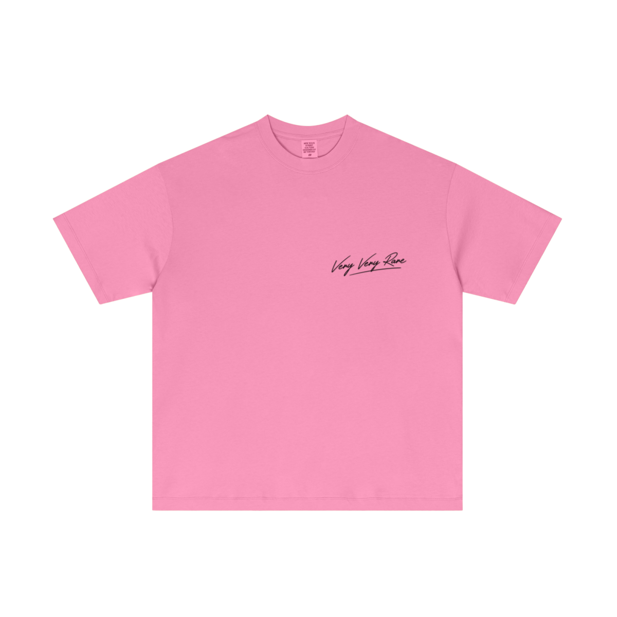 180GSM Women's Low-Shrink Skin-Friendly Lightweight T-shirt Pink