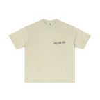 180GSM Women's Low-Shrink Skin-Friendly Lightweight T-shirt Beige