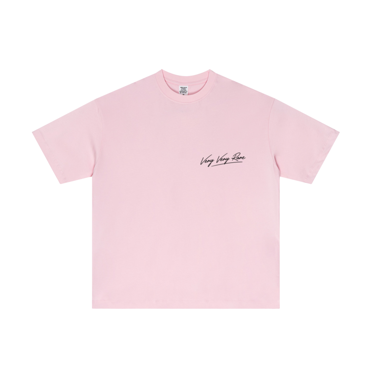 180GSM Women's Low-Shrink Skin-Friendly Lightweight T-shirt  Light pink