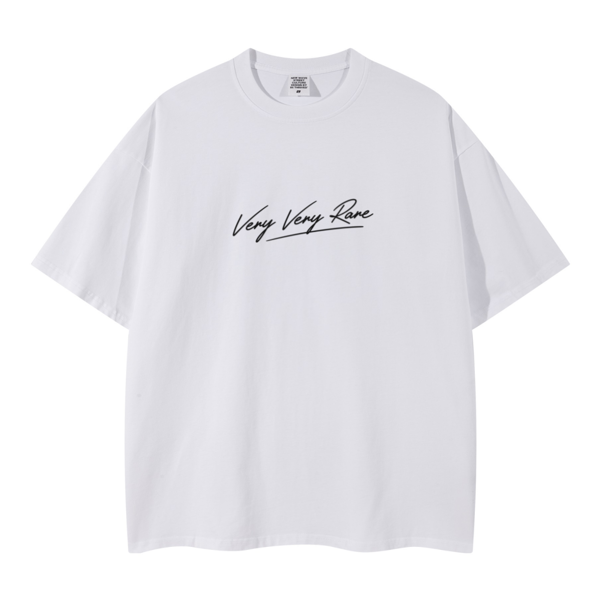 260GSM Unisex Earth-Tone Fog Heavyweight T-shirt White