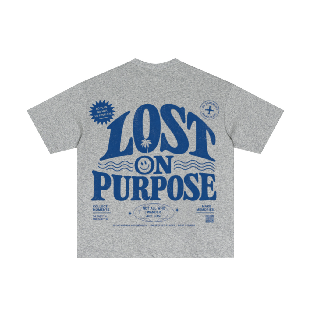 180GSM Men's Lightweight T-shirt LIght gray
