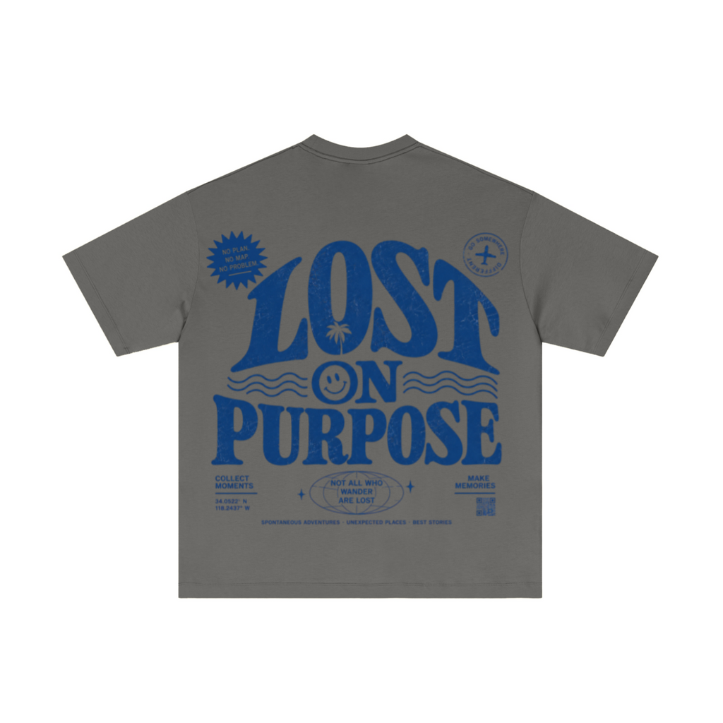 180GSM Men's Lightweight T-shirt Dark gray