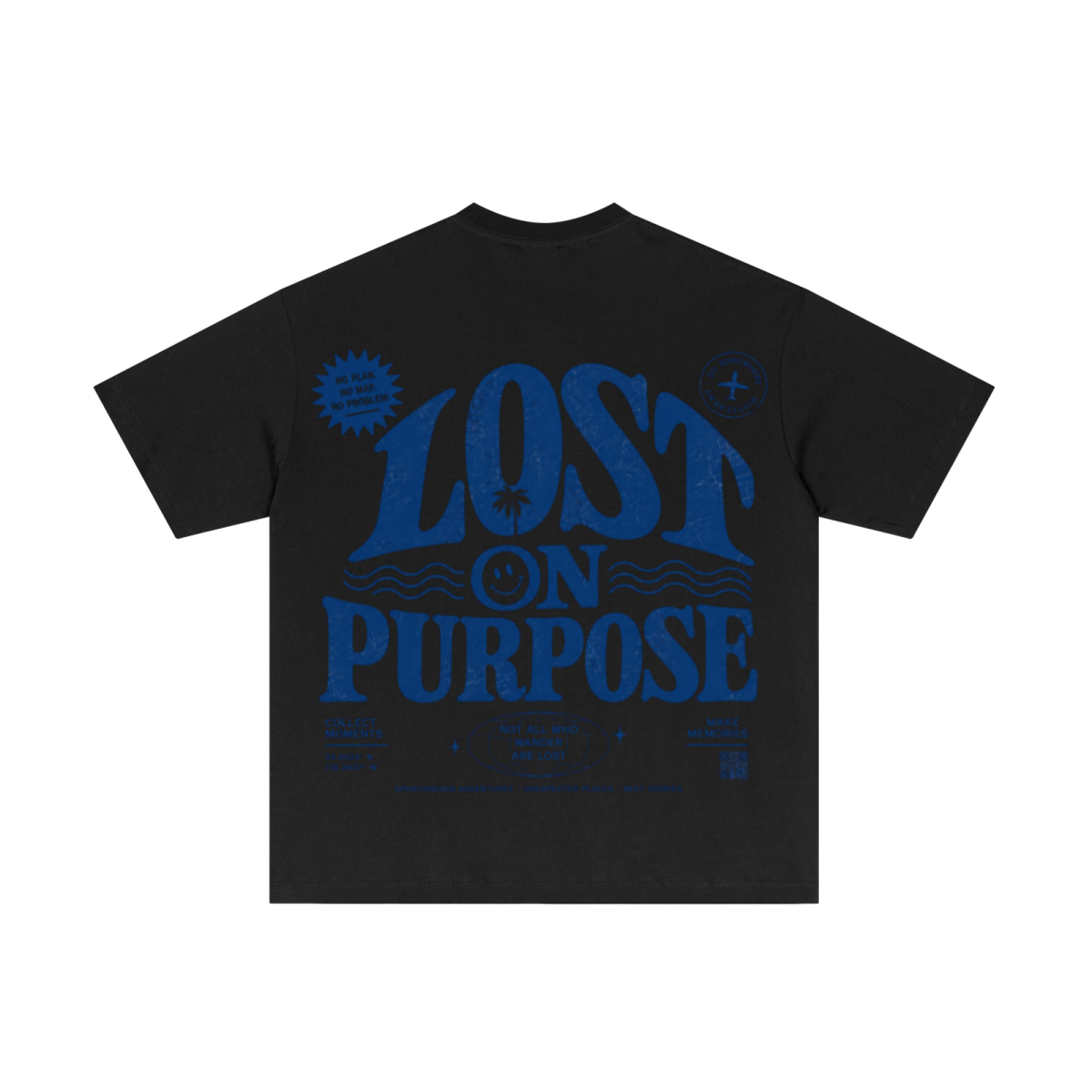 180GSM Men's Lightweight T-shirt Black