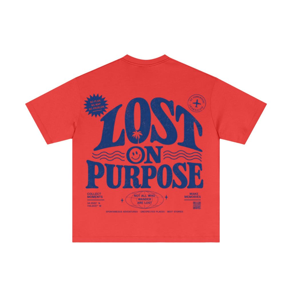 180GSM Men's Lightweight T-shirt Red