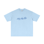 180GSM Men's Lightweight T-shirt Light blue
