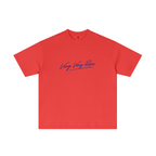 180GSM Men's Lightweight T-shirt Red