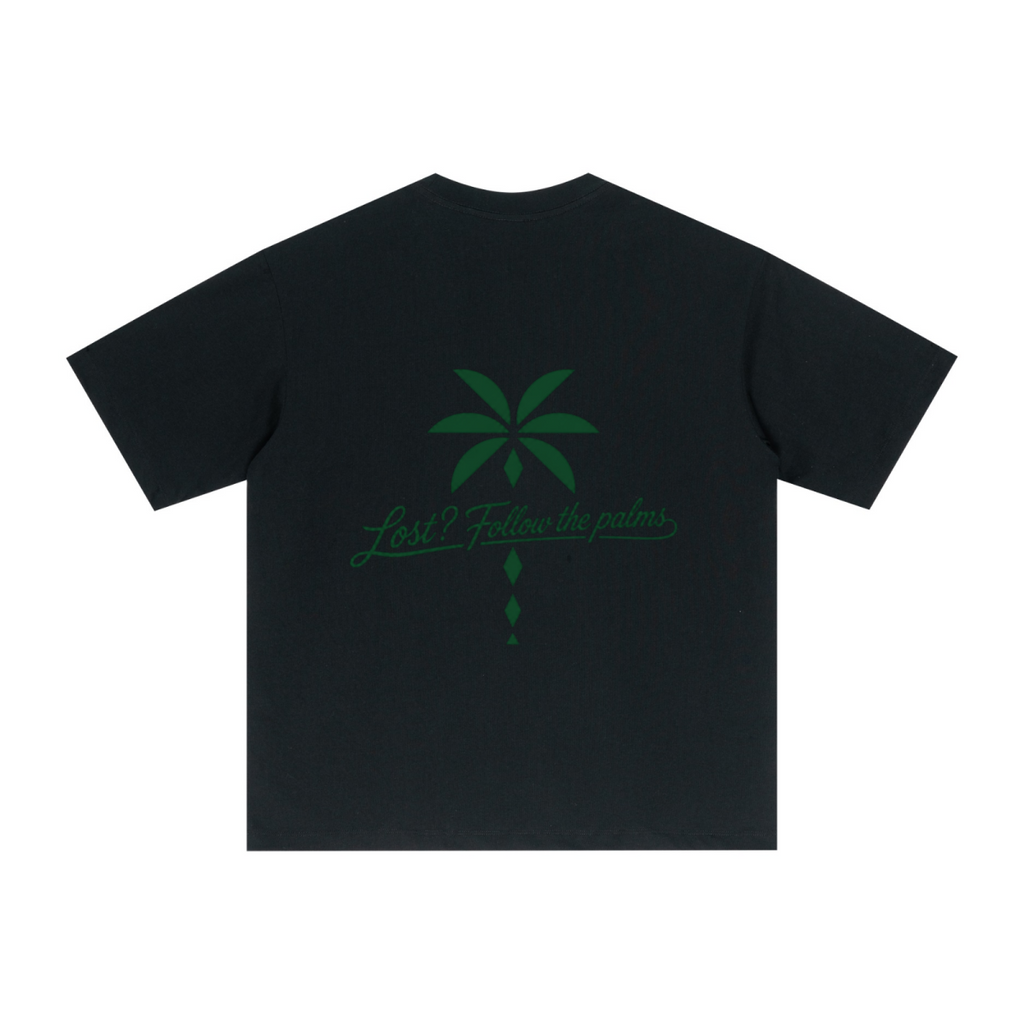 255GSM Unisex Long-Staple Cotton Jersey T-shirt Reactive Black