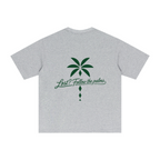 255GSM Unisex Long-Staple Cotton Jersey T-shirt Heathered Grey