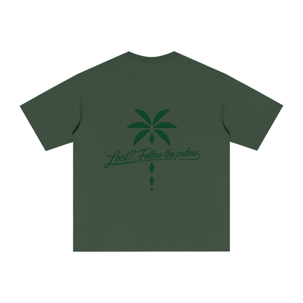 255GSM Unisex Long-Staple Cotton Jersey T-shirt Forest Green
