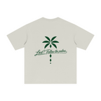 255GSM Unisex Long-Staple Cotton Jersey T-shirt Milk Apricot