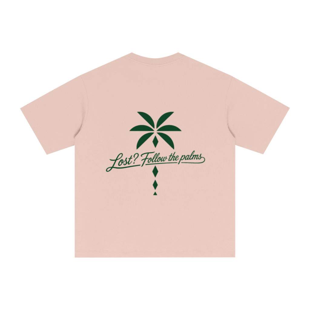255GSM Unisex Long-Staple Cotton Jersey T-shirt Pink