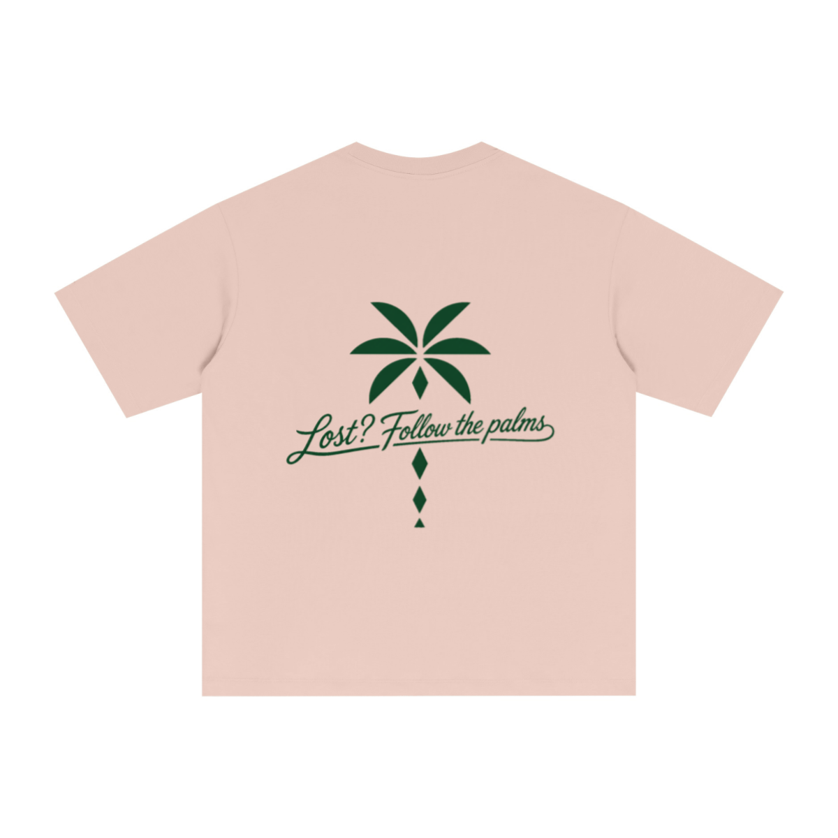 255GSM Unisex Long-Staple Cotton Jersey T-shirt Pink