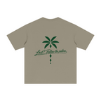 255GSM Unisex Long-Staple Cotton Jersey T-shirt Grey Camel