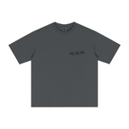 255GSM Unisex Long-Staple Cotton Jersey T-shirt Carbon Grey