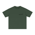 255GSM Unisex Long-Staple Cotton Jersey T-shirt Forest Green