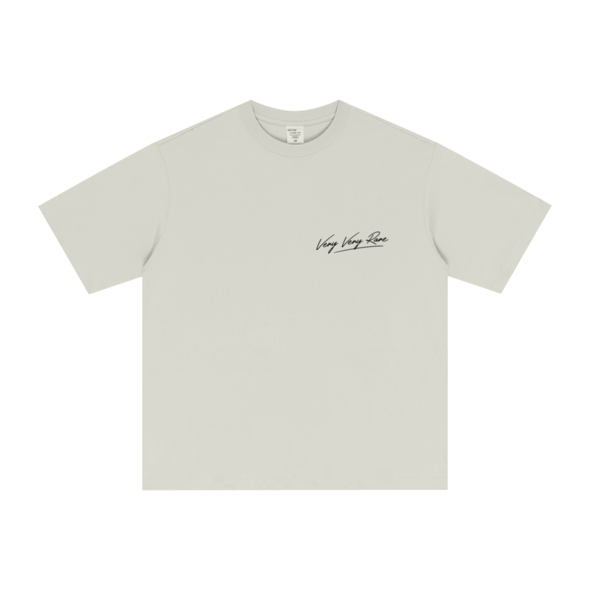 255GSM Unisex Long-Staple Cotton Jersey T-shirt Milk Apricot