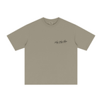 255GSM Unisex Long-Staple Cotton Jersey T-shirt Grey Camel