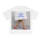 230GSM Unisex Cool-Touch Sorona Fabric Basic Crew Neck T-shirt White