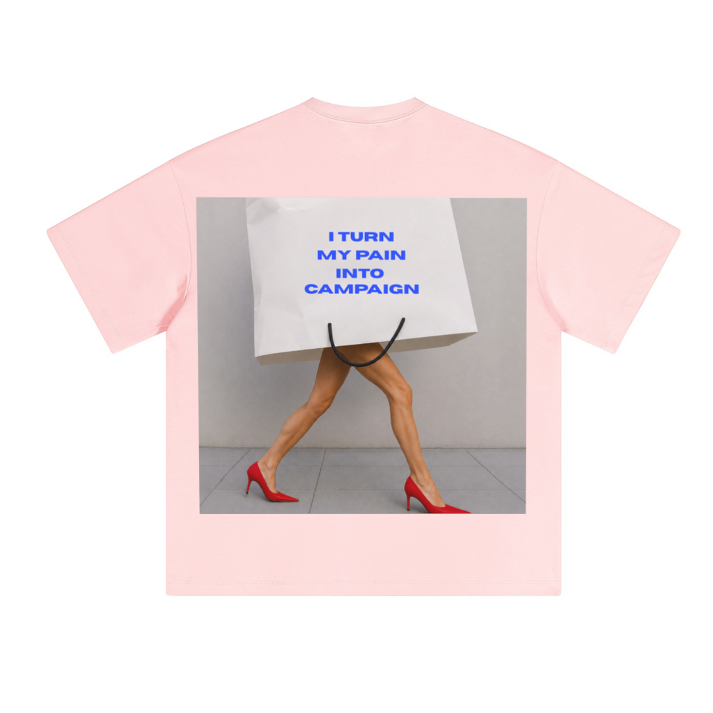 230GSM Unisex Cool-Touch Sorona Fabric Basic Crew Neck T-shirt Pink