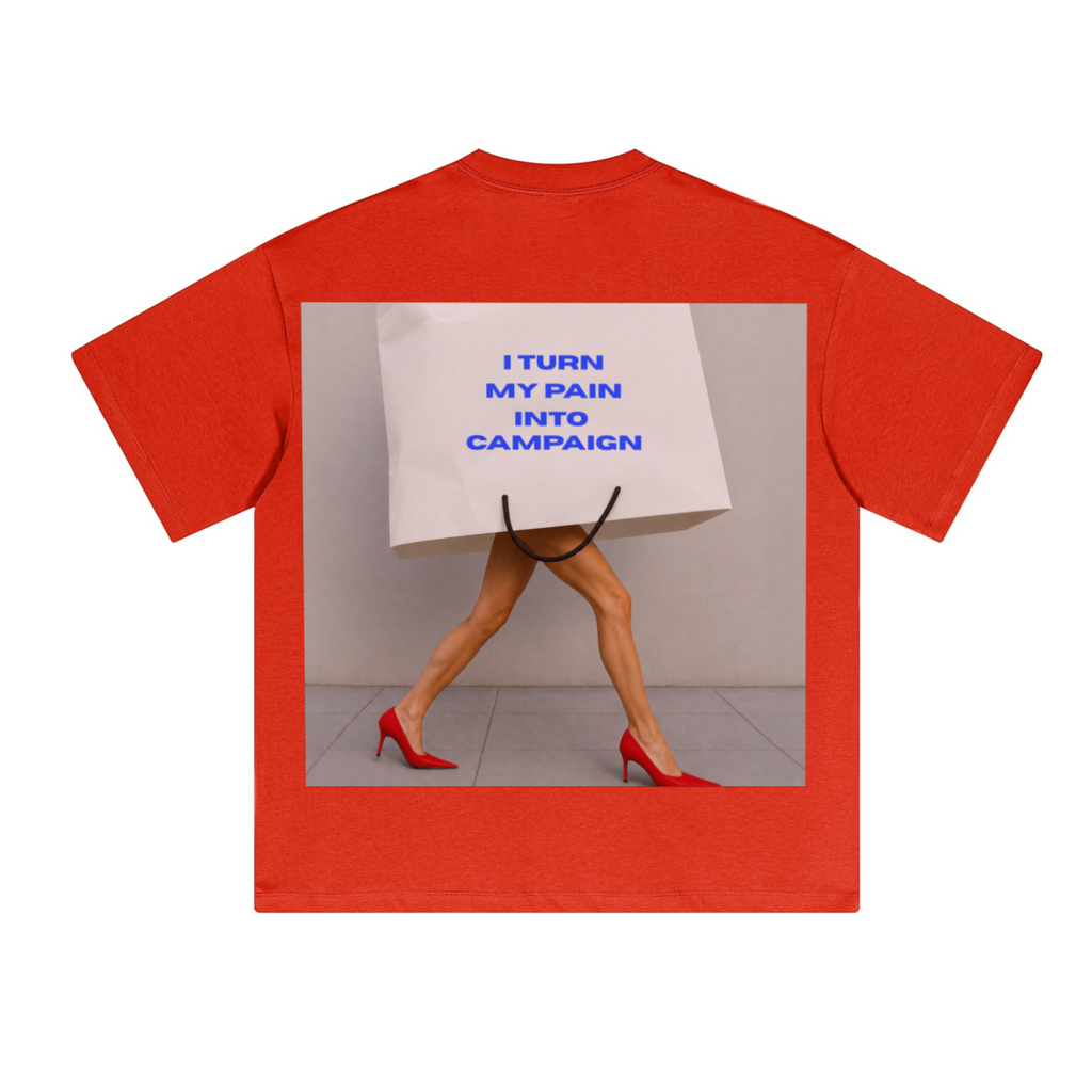 230GSM Unisex Cool-Touch Sorona Fabric Basic Crew Neck T-shirt Red