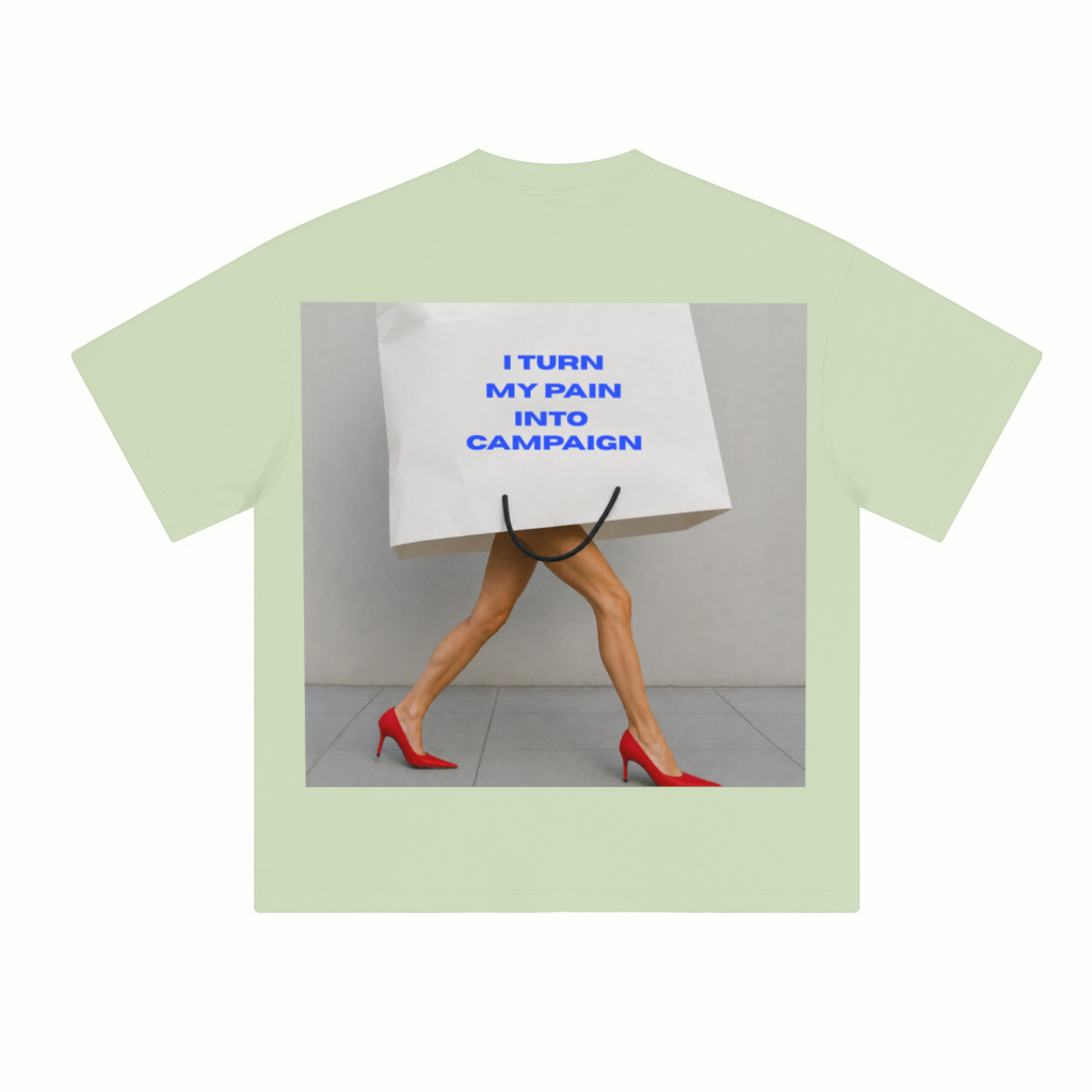 230GSM Unisex Cool-Touch Sorona Fabric Basic Crew Neck T-shirt Light Green