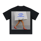 230GSM Unisex Cool-Touch Sorona Fabric Basic Crew Neck T-shirt Black