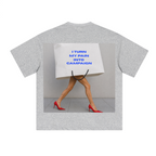 230GSM Unisex Cool-Touch Sorona Fabric Basic Crew Neck T-shirt Heather Gray