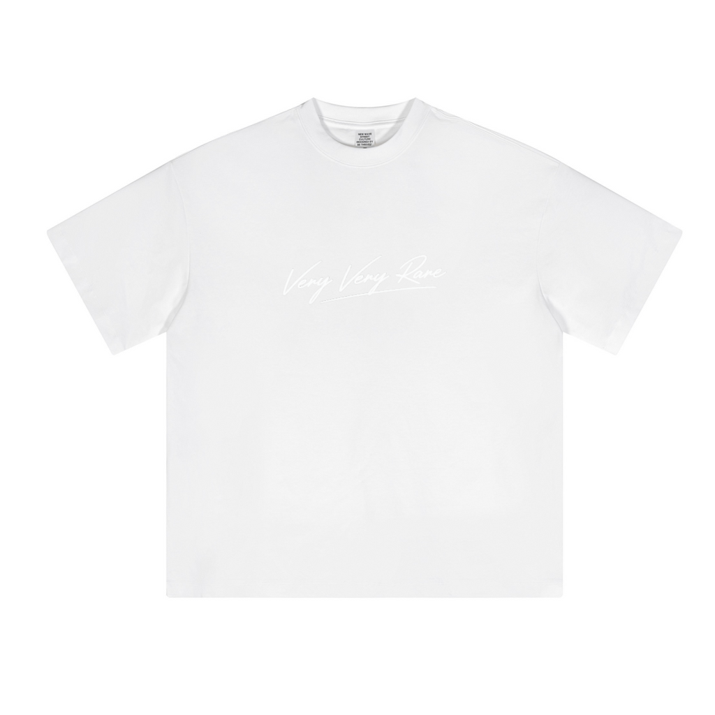230GSM Unisex Cool-Touch Sorona Fabric Basic Crew Neck T-shirt White