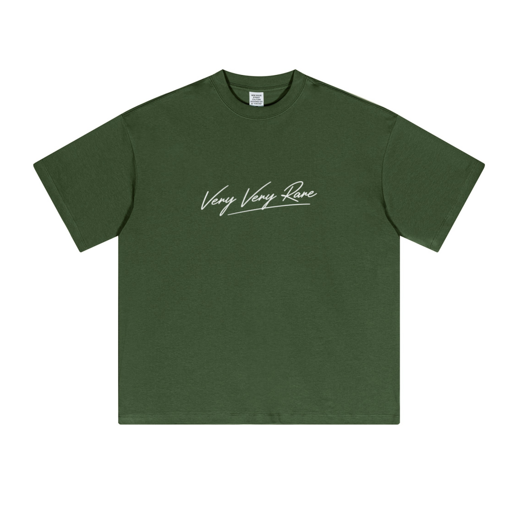 230GSM Unisex Cool-Touch Sorona Fabric Basic Crew Neck T-shirt Olive Green