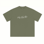 230GSM Unisex Cool-Touch Sorona Fabric Basic Crew Neck T-shirt Forest Green