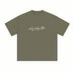 230GSM Unisex Cool-Touch Sorona Fabric Basic Crew Neck T-shirt Coffee Brown