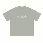 230GSM Unisex Cool-Touch Sorona Fabric Basic Crew Neck T-shirt Gray