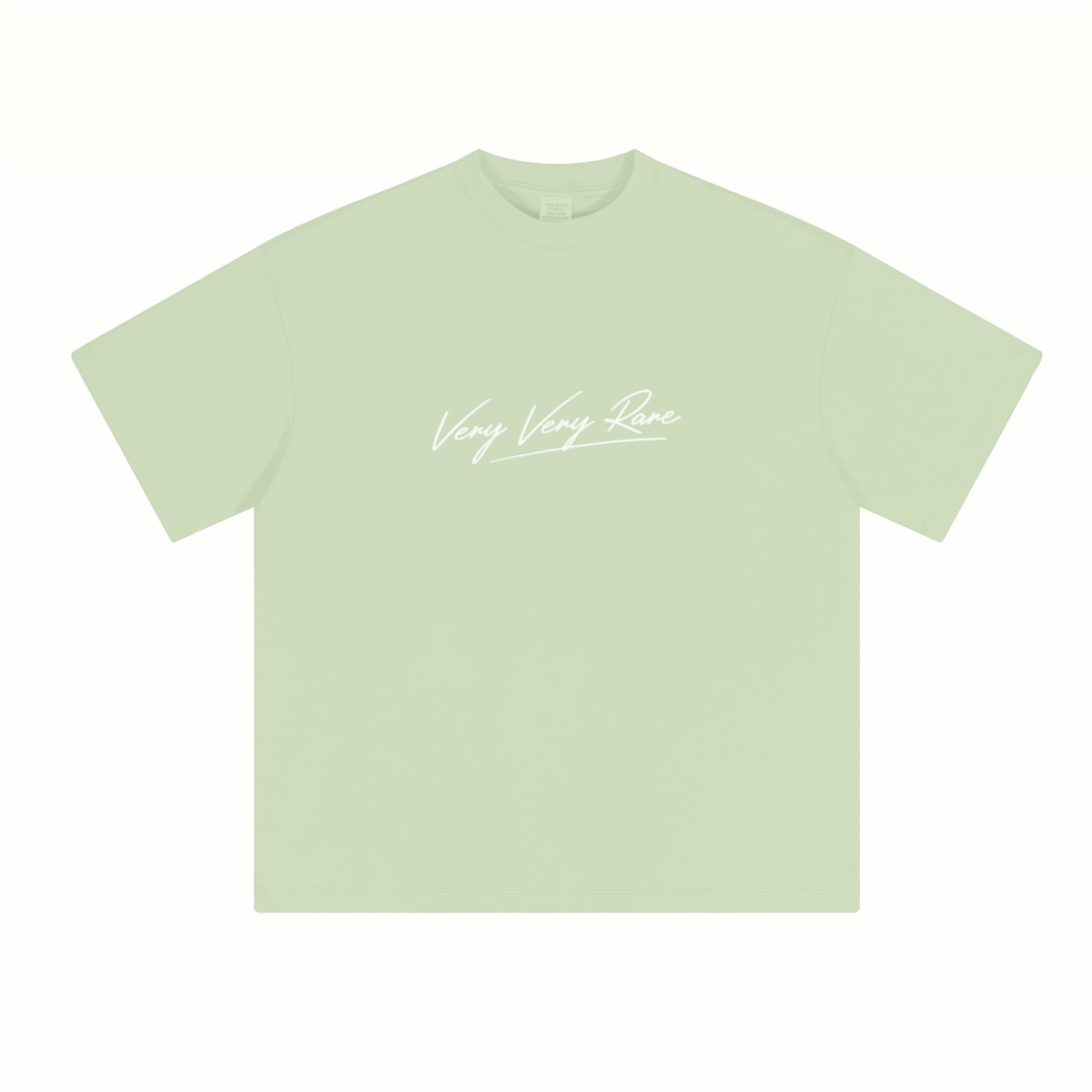 230GSM Unisex Cool-Touch Sorona Fabric Basic Crew Neck T-shirt Light Green