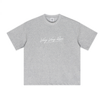 230GSM Unisex Cool-Touch Sorona Fabric Basic Crew Neck T-shirt Heather Gray