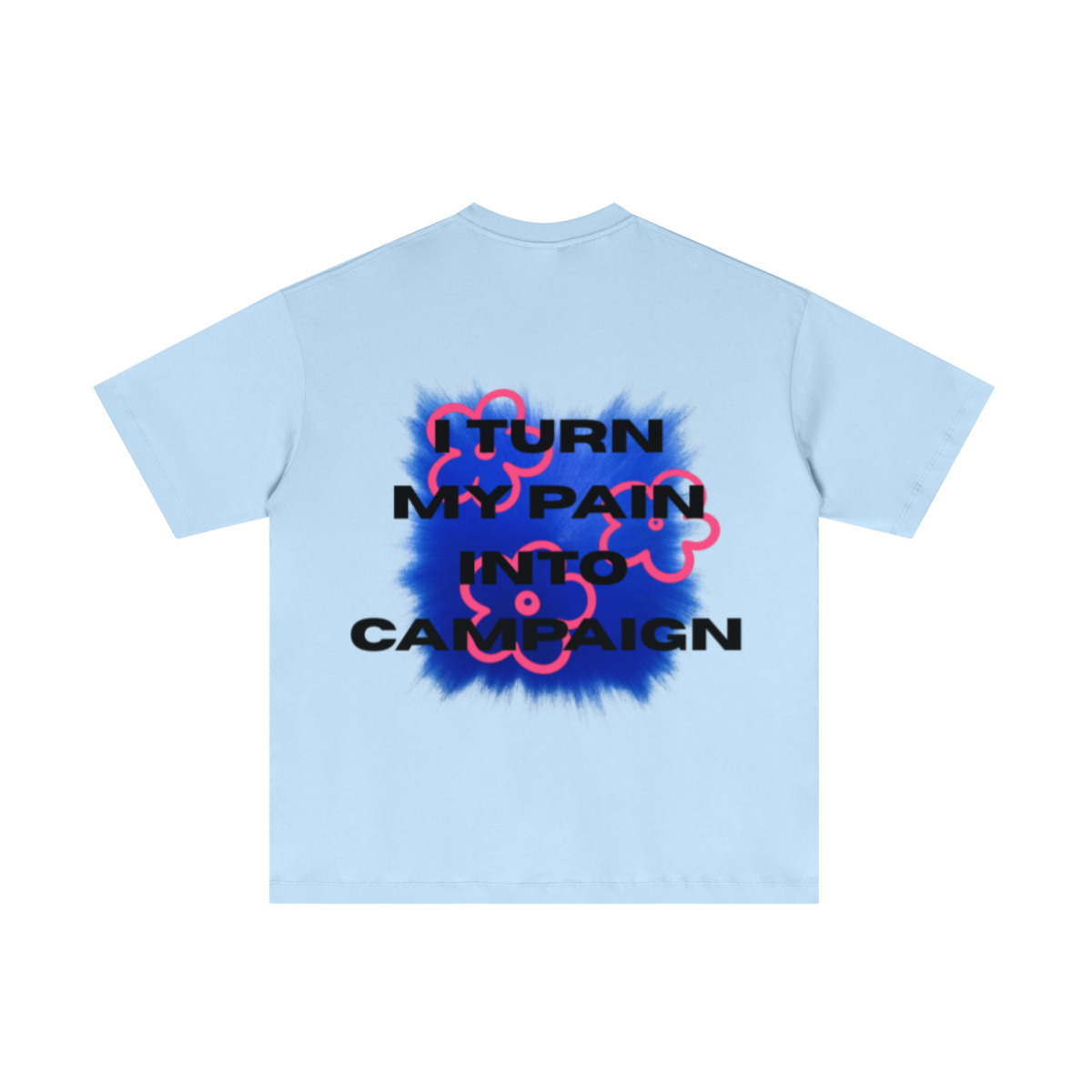 180GSM Men's Lightweight T-shirt Light blue