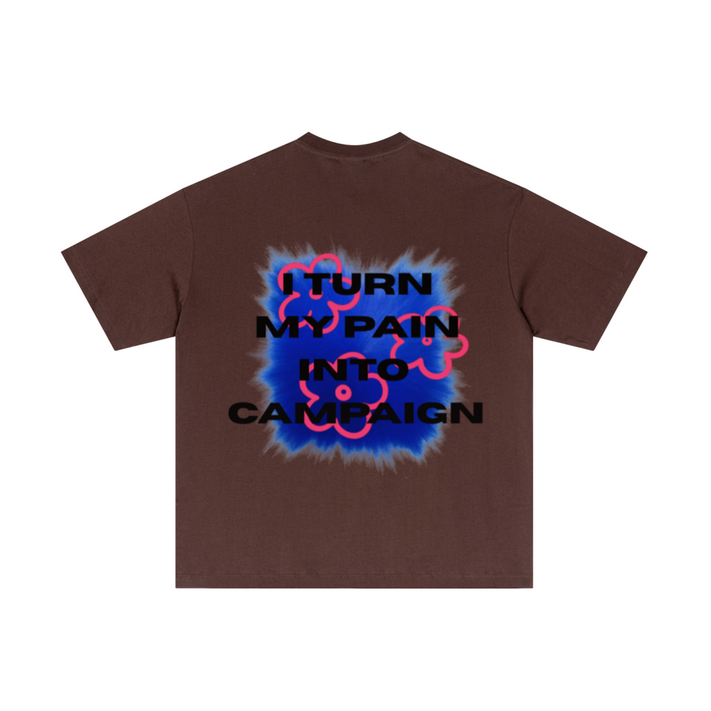 180GSM Men's Lightweight T-shirt Dark brown