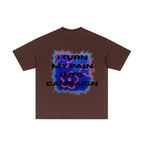 180GSM Men's Lightweight T-shirt Dark brown