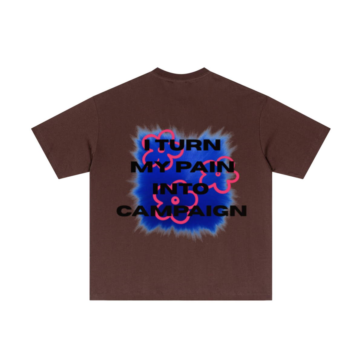 180GSM Men's Lightweight T-shirt Dark brown