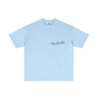 180GSM Men's Lightweight T-shirt Light blue