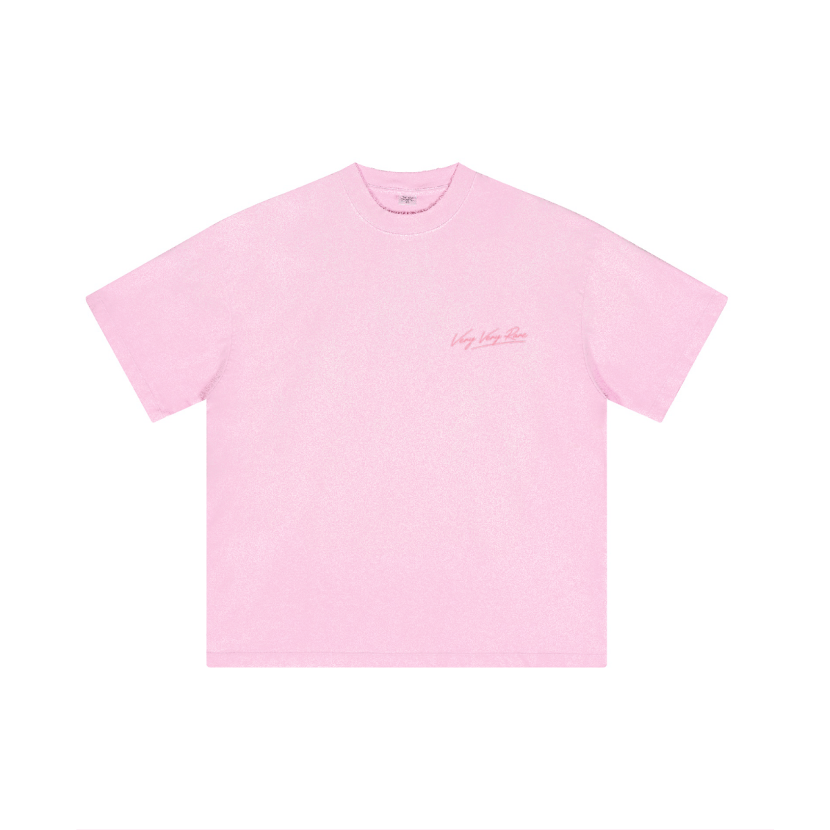 250GSM Men's Boxy Tie-Dyed T-Shirt Pink