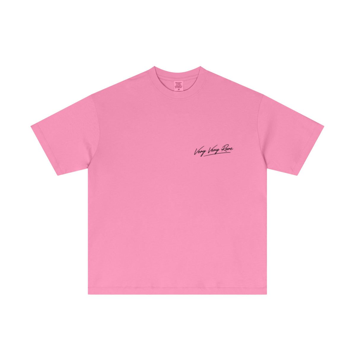180GSM Women's Low-Shrink Skin-Friendly Lightweight T-shirt Pink