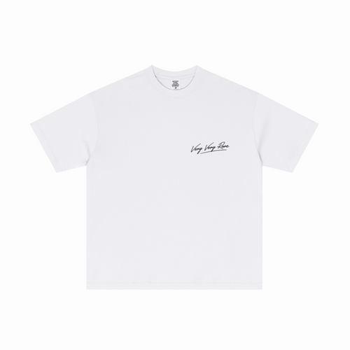 180GSM Women's Low-Shrink Skin-Friendly Lightweight T-shirt White