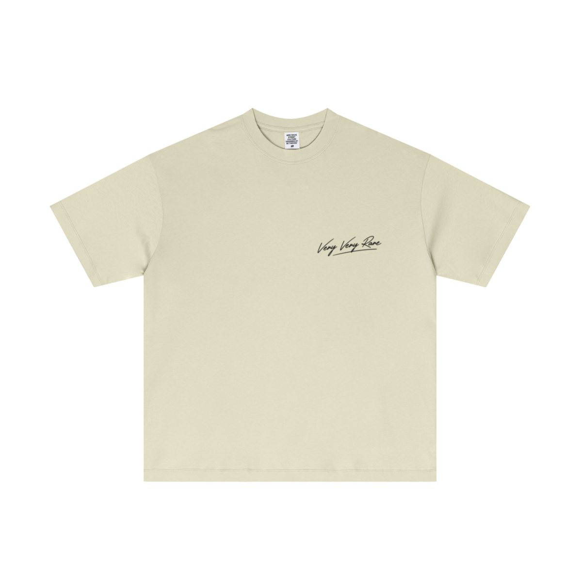 180GSM Women's Low-Shrink Skin-Friendly Lightweight T-shirt Beige
