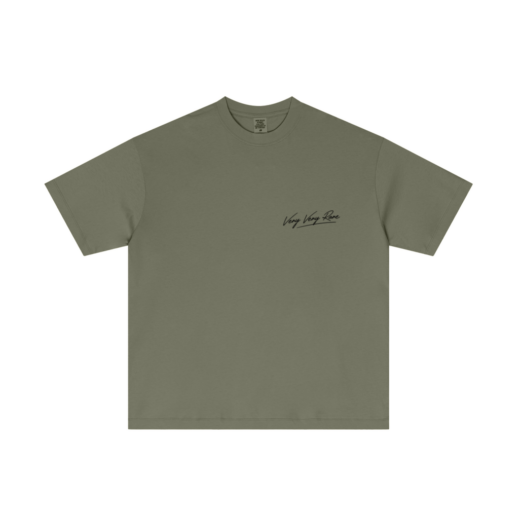 180GSM Women's Low-Shrink Skin-Friendly Lightweight T-shirt Green