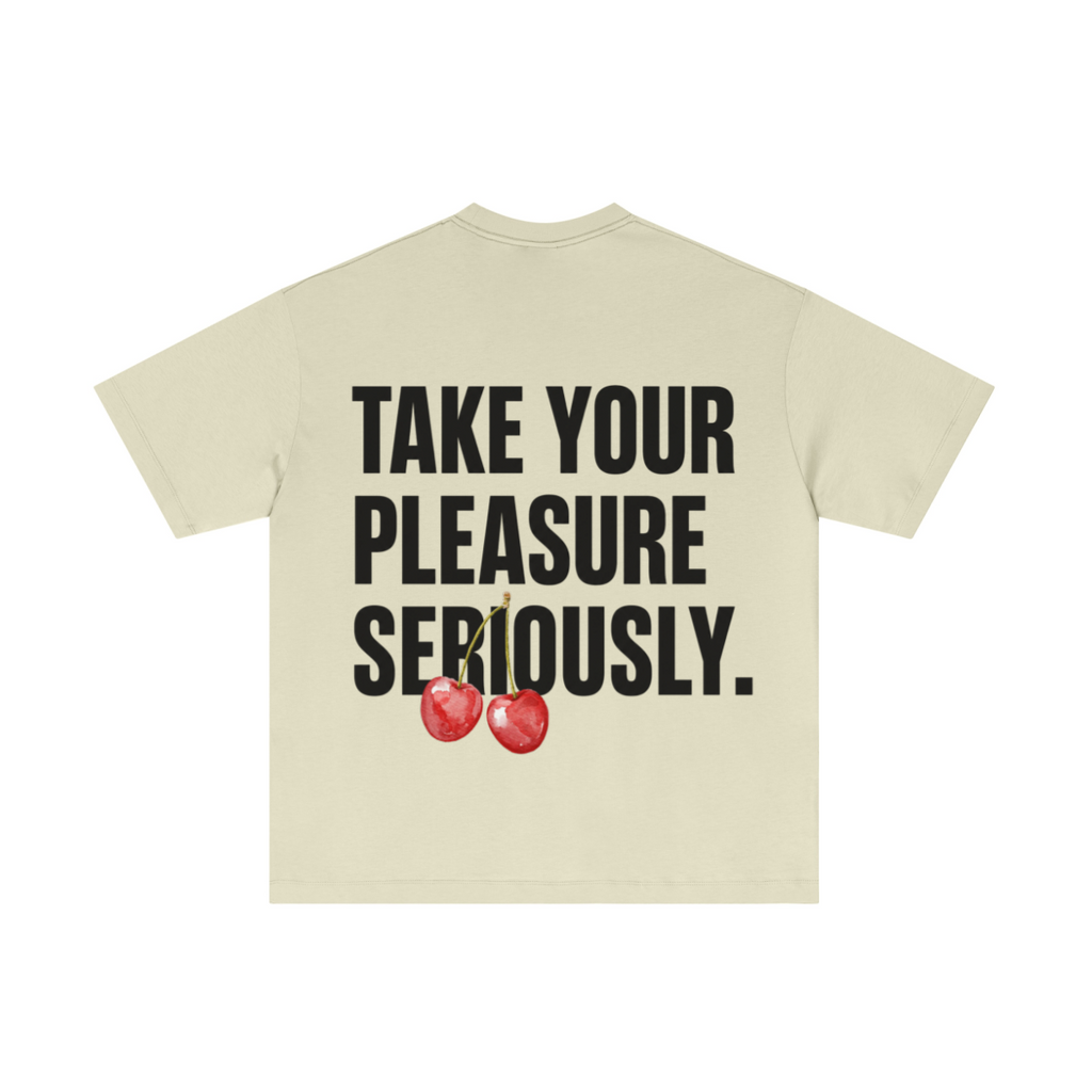 180GSM Women's Low-Shrink Skin-Friendly Lightweight T-shirt Beige