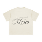 260GSM Unisex Heavyweight Re-Washed Distressed Crew Neck T-shirt Apricot Grey
