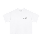 240GSM Men’s Ice-Feel Sorona Boxy-Fit Solid-Color Loose T-shirt Off White