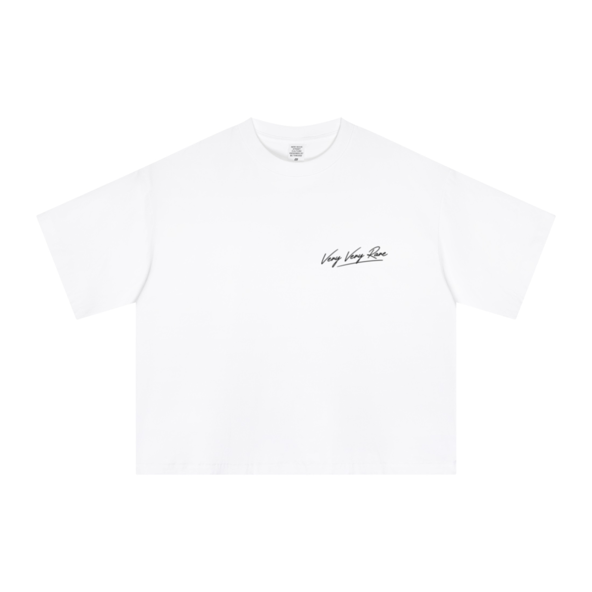 240GSM Men’s Ice-Feel Sorona Boxy-Fit Solid-Color Loose T-shirt Off White