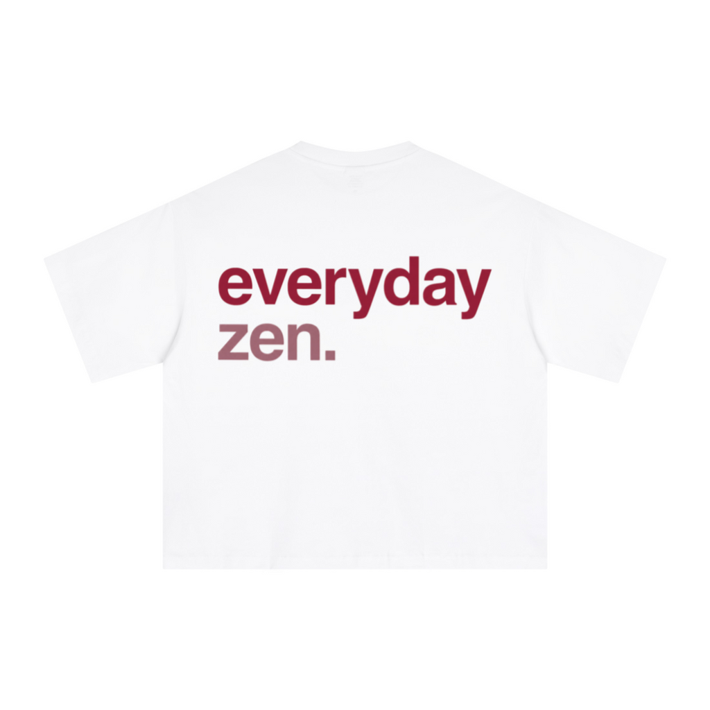 240GSM Men’s Ice-Feel Sorona Boxy-Fit Solid-Color Loose T-shirt Off White