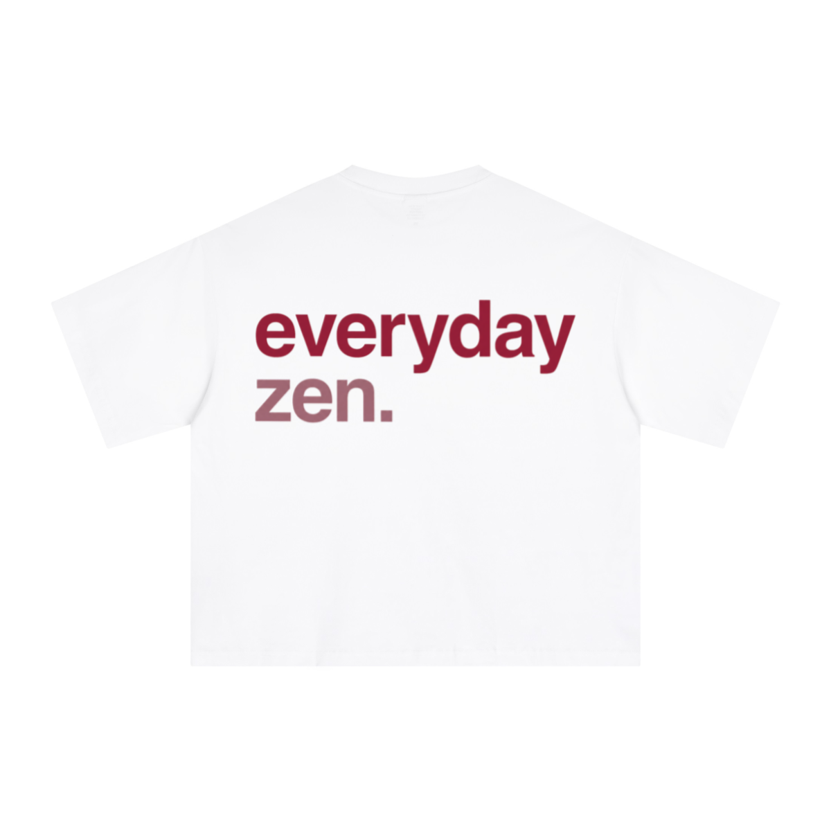 240GSM Men’s Ice-Feel Sorona Boxy-Fit Solid-Color Loose T-shirt Off White